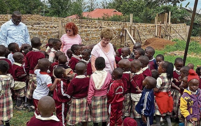 Anfang Jahr reiste Elsy Amsler nach Kenia.