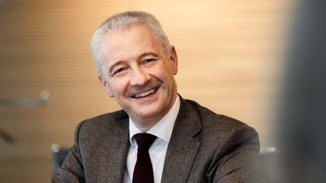 Fabrice Zumbrunnen, Präsident Migros-Genossenschafts-Bund (MGB), fotografiert am 19. November 2020 am Migros Hauptsitz in Zürich.