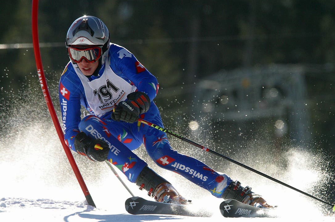 An der Meisterschaft des Zentralschweizer Schneesportverbands ZSSV 2003: Marc Gisin gewann den ZSSV-Riesen.