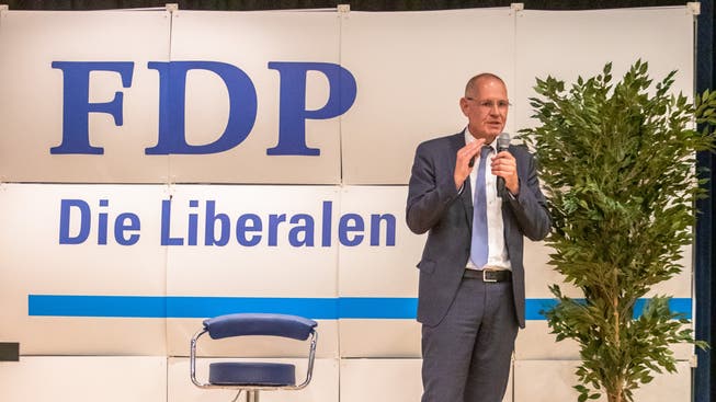 Die Initiative abzulehnen, ohne einen Gegenvorschlag zu unterbreiten, sei «mutlos», sagt FDP-Parteipräsident Stefan Nünlist ohne Umschweife. (Archivbild)
