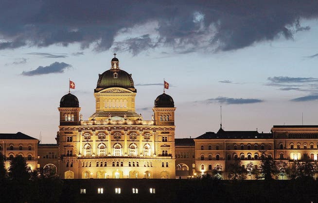 Une touche de révolution flotte autour du Palais fédéral en ces jours de crise corona.