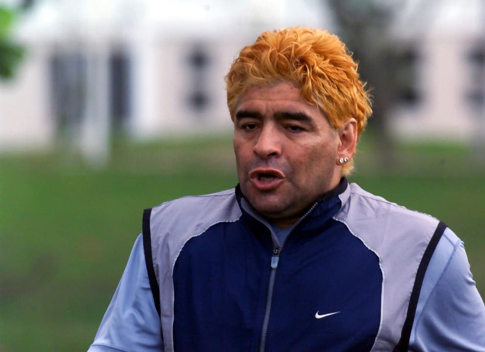 2000 kämpfte Maradona gegen auf Kuba gegen seine Kokainsucht.