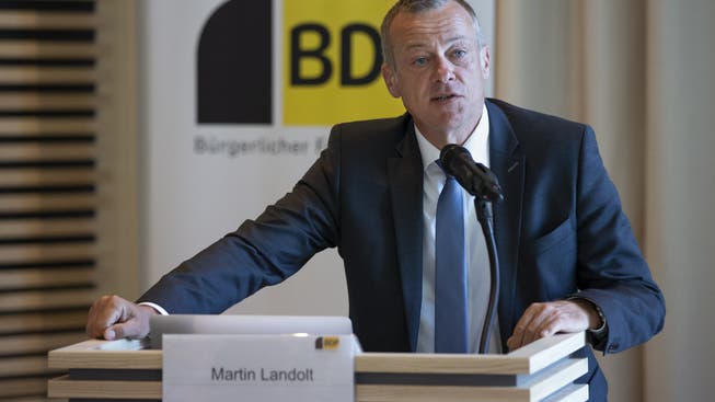 Die Konzernverantwortungsinitiative sei eine Selbstverständlichkeit, erklärte BDP-Präsident Martin Landolt zur Eröffnung des Abstimmungskampfes.