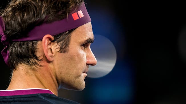 An den Australian Open unter ständiger Beobachtung: Roger Federer.