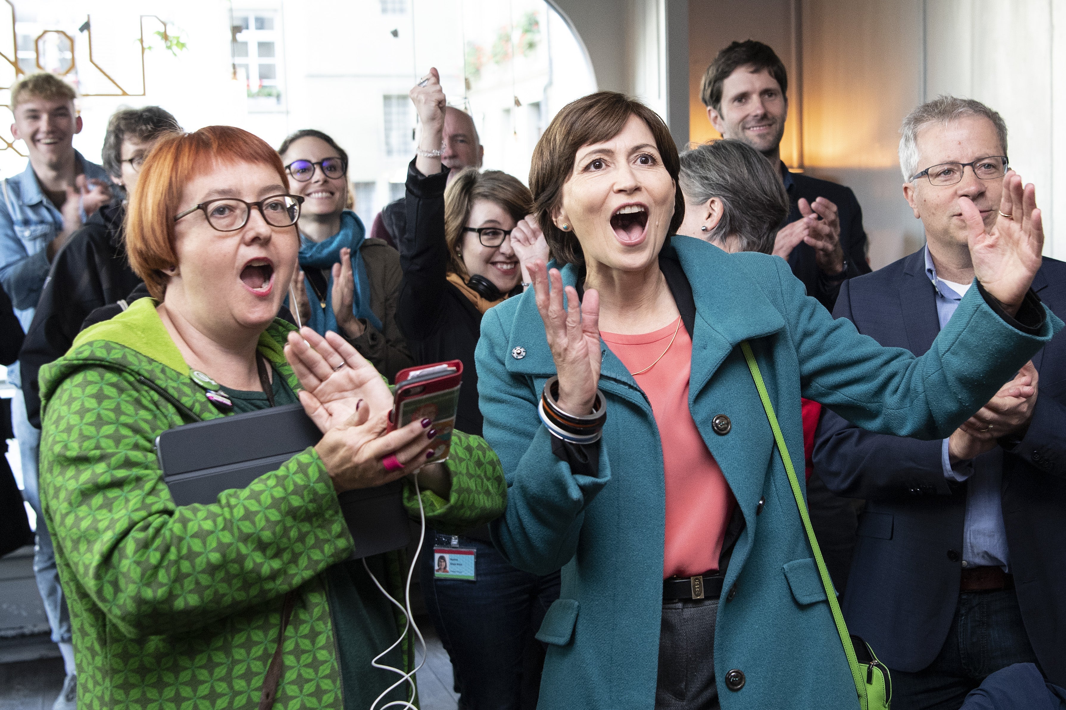 Schweiz - Der Rote Wahlsieg Der Grünen, Die Abstinenten SVP-Wähler Und ...