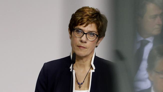 Unter Beschuss: CDU-Chefin Annegret Kramp-Karrenbauer.