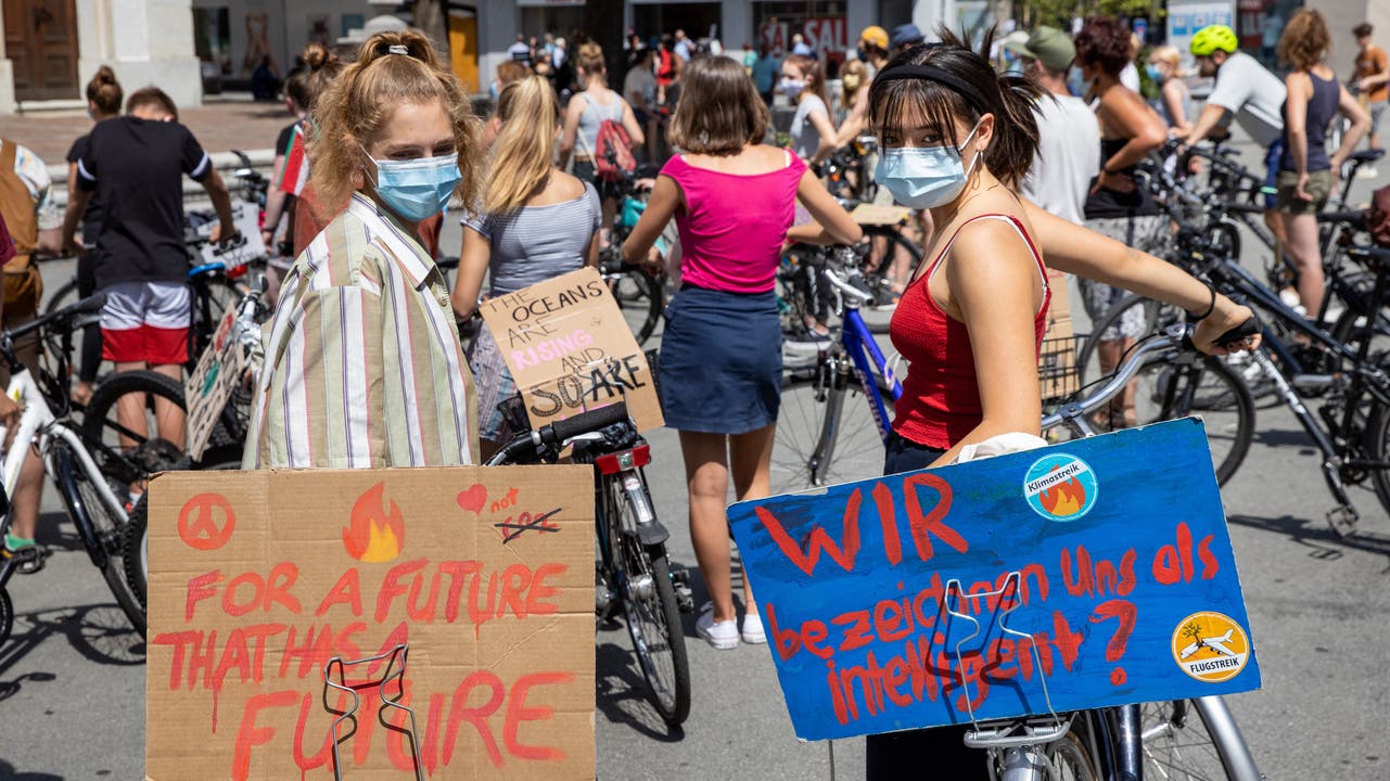 Die Klimaaktivisten radeln wieder