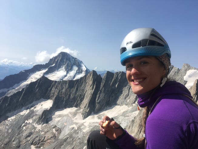 Anne Flechsig, vielversprechende Nachwuchs-Alpinistin aus Baden, war in Kirgistan klettern.