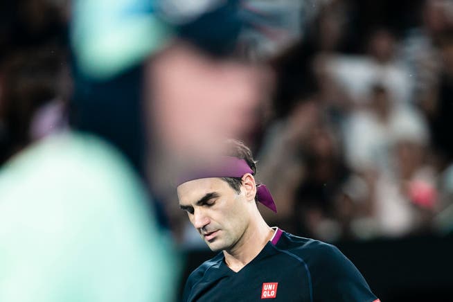 Roger Federers äussert nach dem Aus in Melbourne leise Selbstkritik.