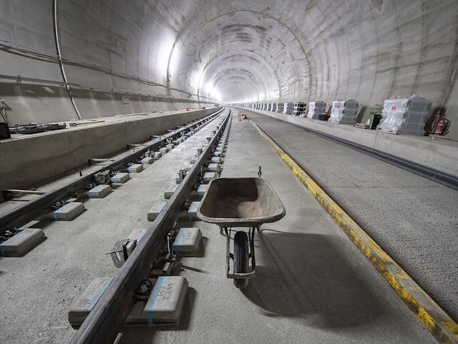Der Eppenbergtunnel geht bald in Betrieb. (Archivbild)