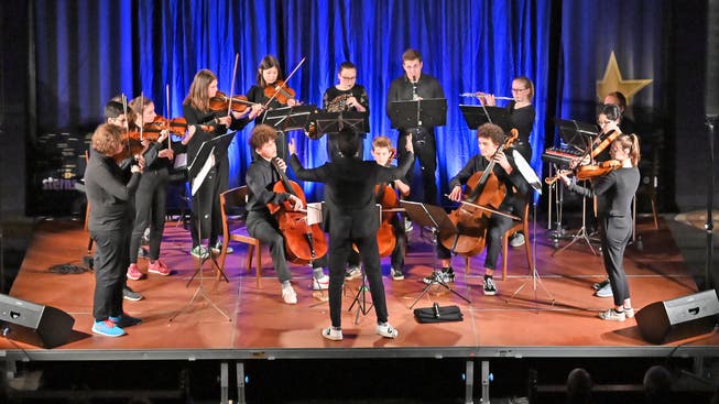 Sinfonietta der Musikschule Olten spielt in der Schützi.