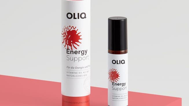 Oliq verkauft fünf verschiedene Vitamin-Sprays.