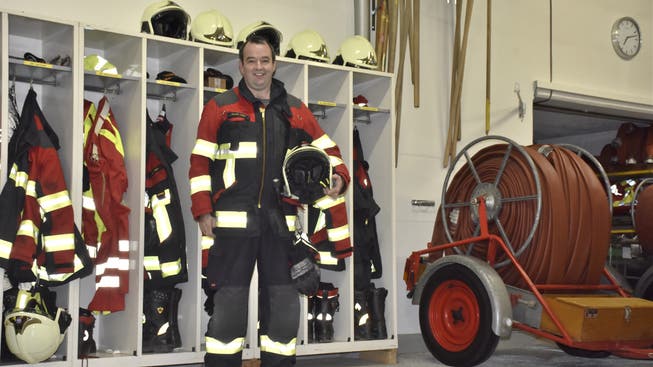 Seine letzten Einsätze sind gezählt: Ende Jahr legt Roland Keller seine Feuerwehruniform nach 32 Jahren ab.