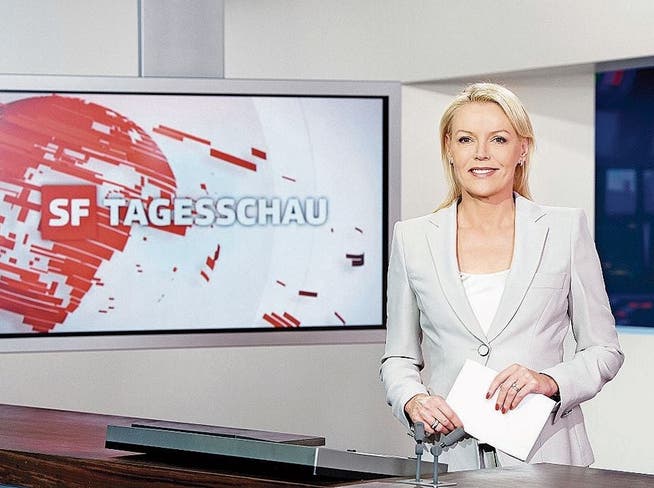 «Miss Tagesschau»: Fast dreissig Jahre war Katja Stauber das Gesicht der Nachrichten­sendung.