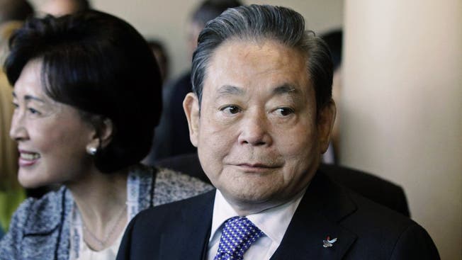 Der Ex-Samsung-Chef Lee Kun Hee ist im Alter von 78 Jahren gestorben.