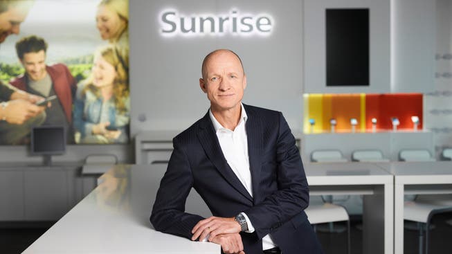 Im Streit mit dem grössten Anteilseigner Freenet: Sunrise-CEO Olaf Swantee.