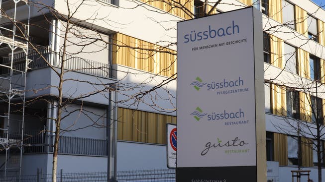 Das Pflegezentrum Süssbach an der Fröhlichstrasse ist aktuell nur teilweise geöffnet.