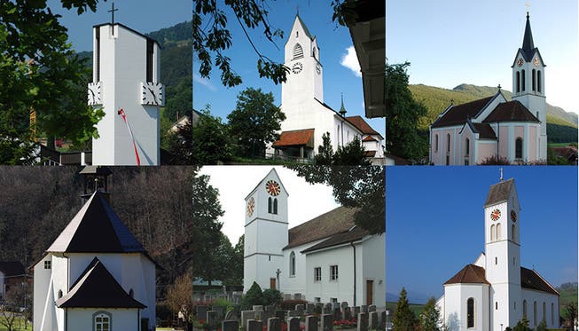 Die Kirchen im Pastoralraum Dünnernthal.