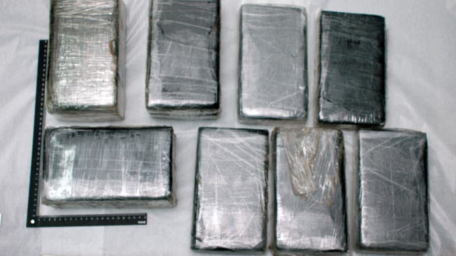 Die Schaffhauser Polizei beschlagnahmte 30 Kilogramm Kokain. (Symbolbild)