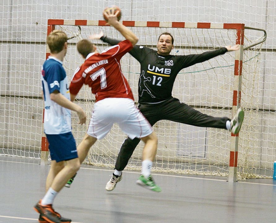 Als Spiele noch möglich waren: HC-Dietikon-Urdorf-Goalie Josip Katicic in Aktion.