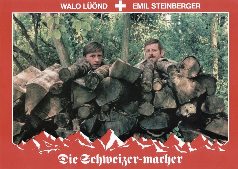 Emil Steinberger (links) als Einbürgerungsbeamter an der Seite von Walo Lüönd im Kultfilm «Die Schweizermacher» (1978) von Rolf Lyssy.