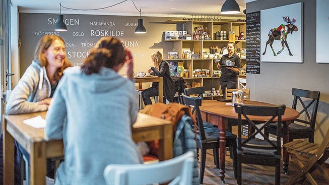 Das Scandinavian Deli ist nicht nur als Feinkostladen, sondern auch als Café in der Unteren Halde beliebt.