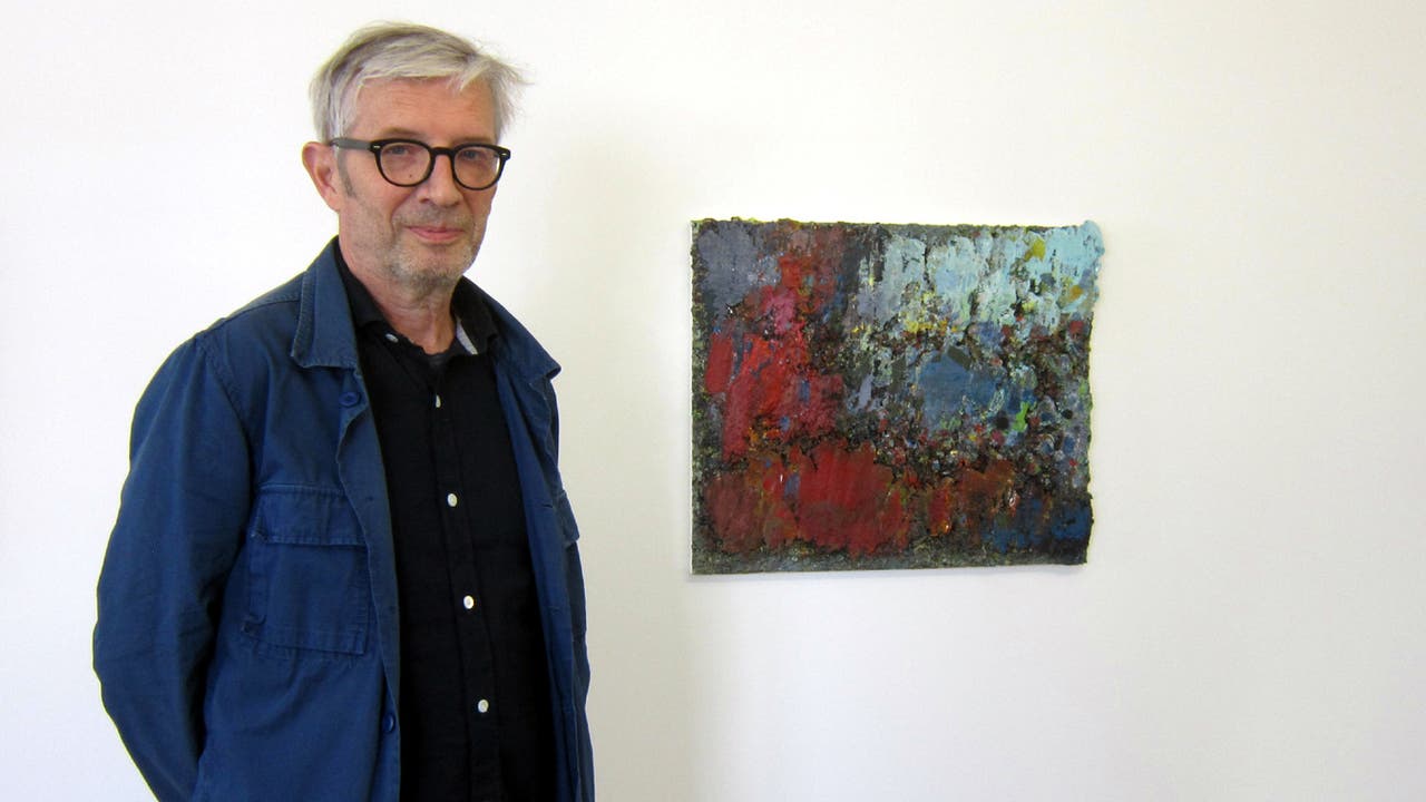 Der Maler Bruno Seitz stellt in der Galerie Rössli aus.