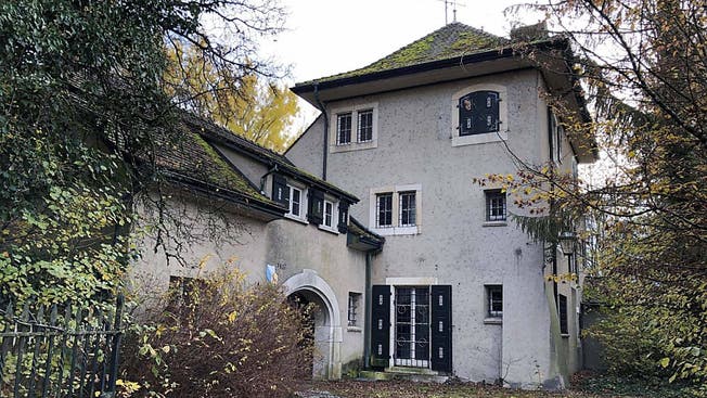 Die Villa Wolfensberg in Winterthur gehört zu den letzten Objekten aus der Erb-Konkursmasse.