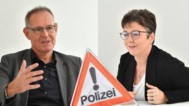 Beide sind nicht praktizierende Rechtsanwälte: FDP-Kantonsrat und Parteipräsident Stefan Nünlist (Olten, Contra) und CVP-Kantonsrätin Karin Kissling (Pro, Wolfwil).