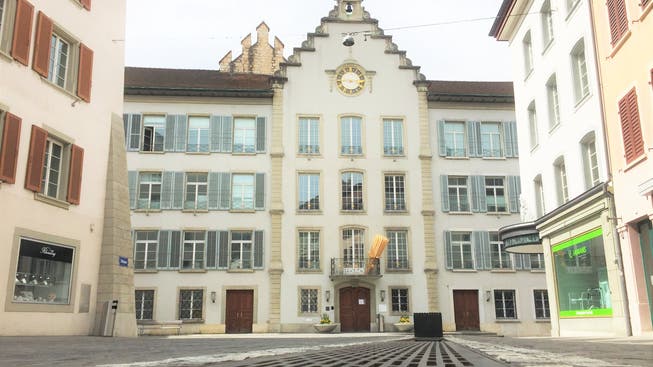 Das Rathaus in Aarau.