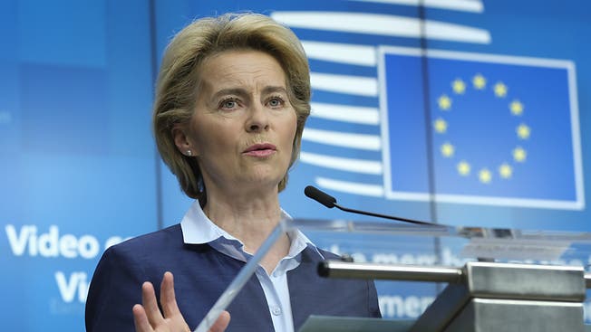 Die EU-Kommissionspräsidentin Ursula von der Leyen will die EU grüner machen. (Archivbild)