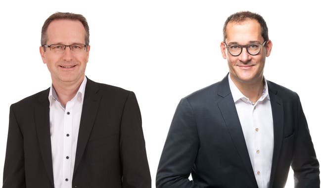 Thomas Wettstein (r), CEO der Avectris wird das Unternehmen Ende 2020 verlassen. Mit Ales Kupsky übernimmt ein erfahrenes Geschäftsleitungsmitglied die Funktion des CEO ad interim.