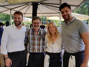 Gesamtsieger nach Punkten wurde das Team bestehend aus (von links): Edi Engelberger, Hansruedi Odermatt, Monika Guhl und Linus Fessler. (Bild PD)