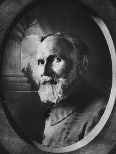 Porträt von Carl Spitteler mit 71 Jahren. (Bild: Nachlass Carl Spitteler, Schweizerisches Literaturarchiv, Bern)