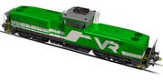 Visualisierung der Stadler-Diesellok für die finnische VR Group. (Bild: PD)