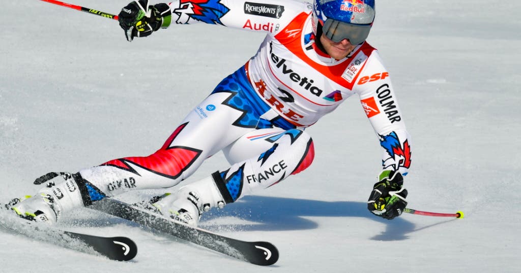 Pinturault im Riesenslalom bei Halbzeit knapp voraus ...