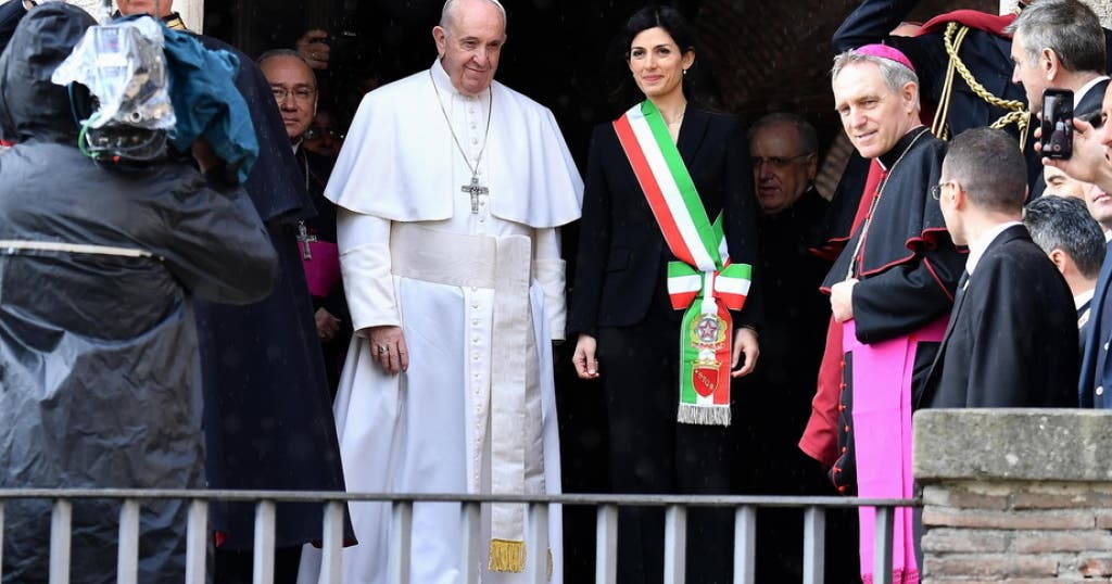 Papst Franziskus besucht erstmals Roms Stadtregierung | Luzerner Zeitung