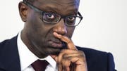 CS-Chef Tidjane Thiam war angezählt, hat sich aber halten können. Sein COO hat die Verantwortung übernommen und geht. (Bild: KEY)