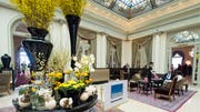 Im Hotel Bellevue Palace in Bern finden während der Session viele Anlässe statt. (Bild: KEY)