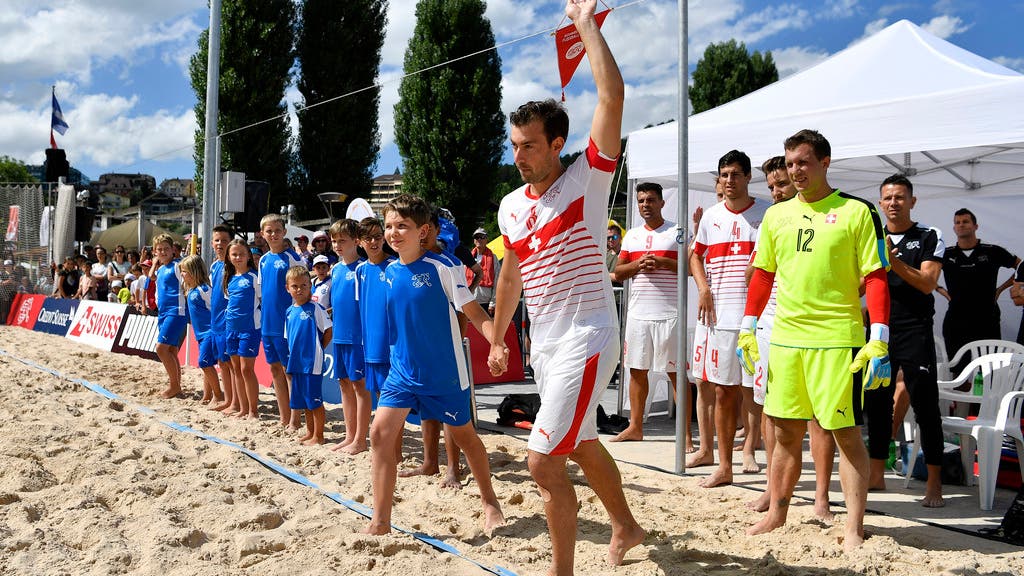 Beachsoccer Erfolgsstory Im Sand Die Schweiz Hat Sich An Der Weltspitze Etabliert Auch Dank Rasen Fussballstars