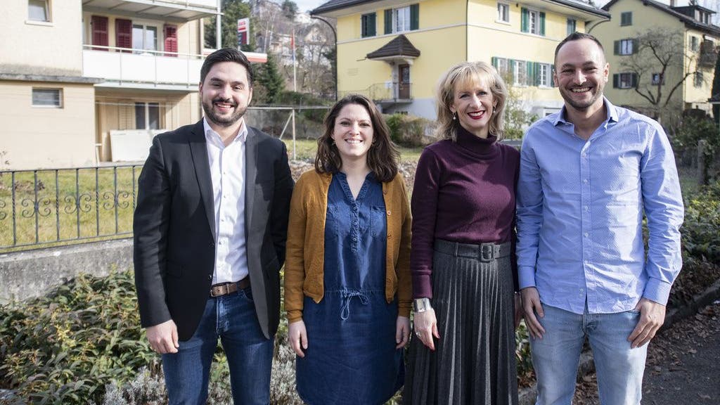 Heute sind sie an einem Hearing in St.Gallen: Zwischen den ...