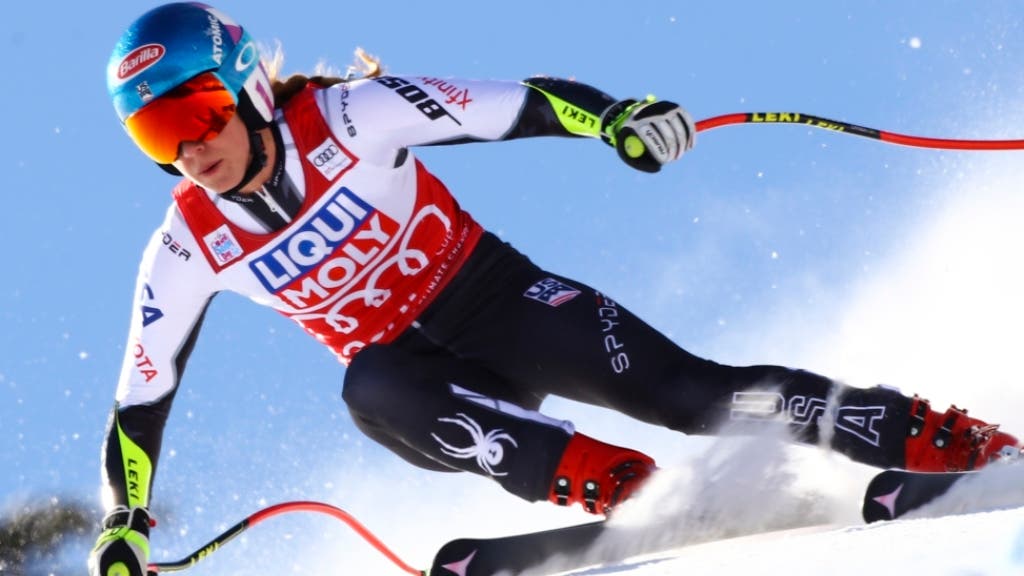 Shiffrin gewinnt Super-G von Cortina - Vonn denkt an ...