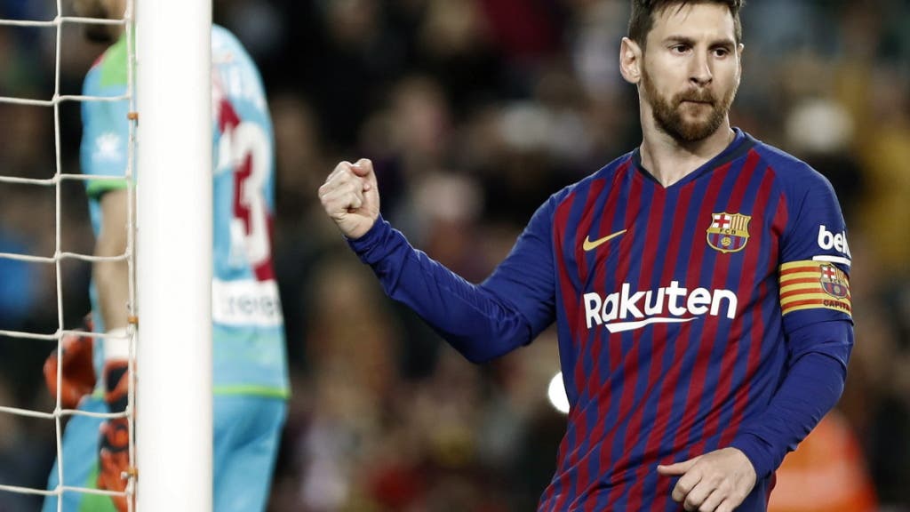 26. Meisterschaftstor von Lionel Messi | Luzerner Zeitung