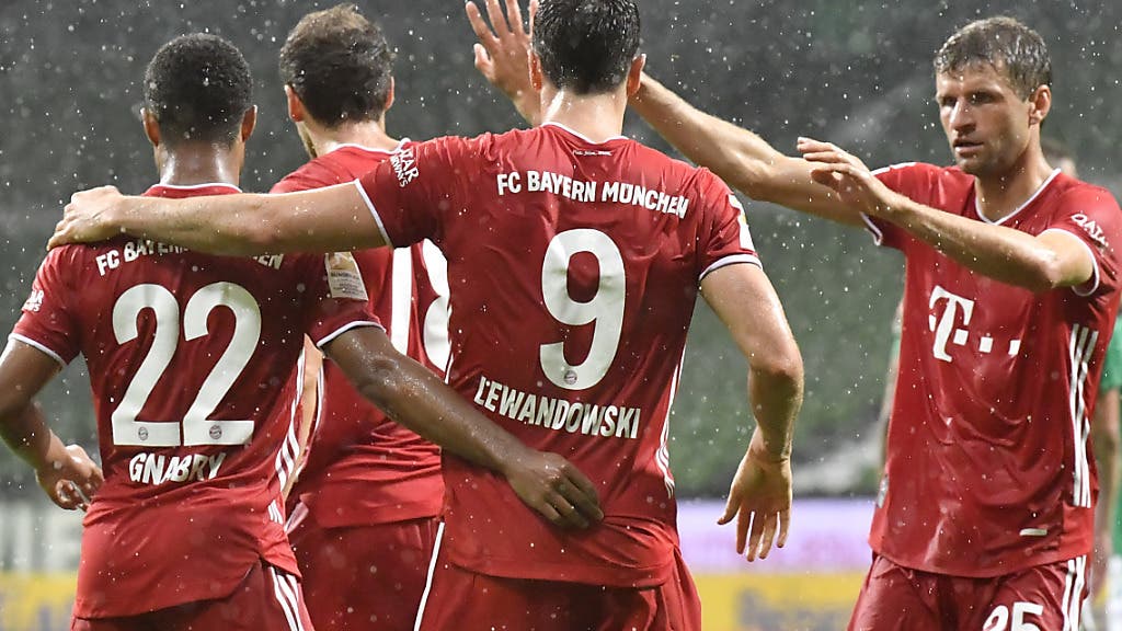 Bayern feiern dank Kraftakt in Bremen den 8. Meistertitel in Folge | St.Galler Tagblatt