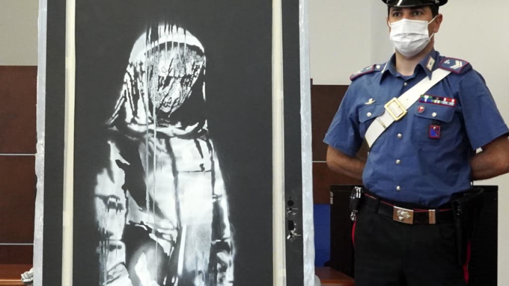 Gestohlene Banksy Tur Sechs Festnahmen In Frankreich St Galler Tagblatt