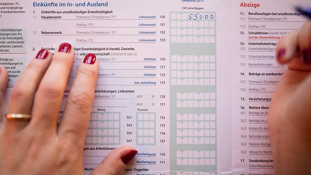 Steuern Man Kann Die Steuerdaten Jetzt Komplett Digital Einreichen Der Weg Uber Papier Ist Aber Weiter Moglich Limmattaler Zeitung