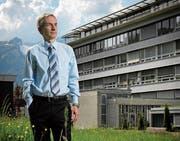 Urs Baumberger, der Direktor des Kantonsspitals Nidwalden. (Bild: Pius Amrein (Stans, 11. Mai 2012))