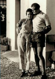 Hermann Bresch mit seiner Frau Helga kurz vor der Heirat. (Bild: PD)