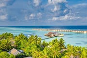 Blick auf das South Ari Atoll Resort auf den Malediven. (Bild: PD)