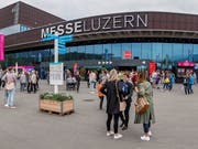 Die Zentralschweizer Start-up-Organisationen freuen sich auf interessierte Besucher im «Start-up Village» an der Luga 2019. (Bild: PD)